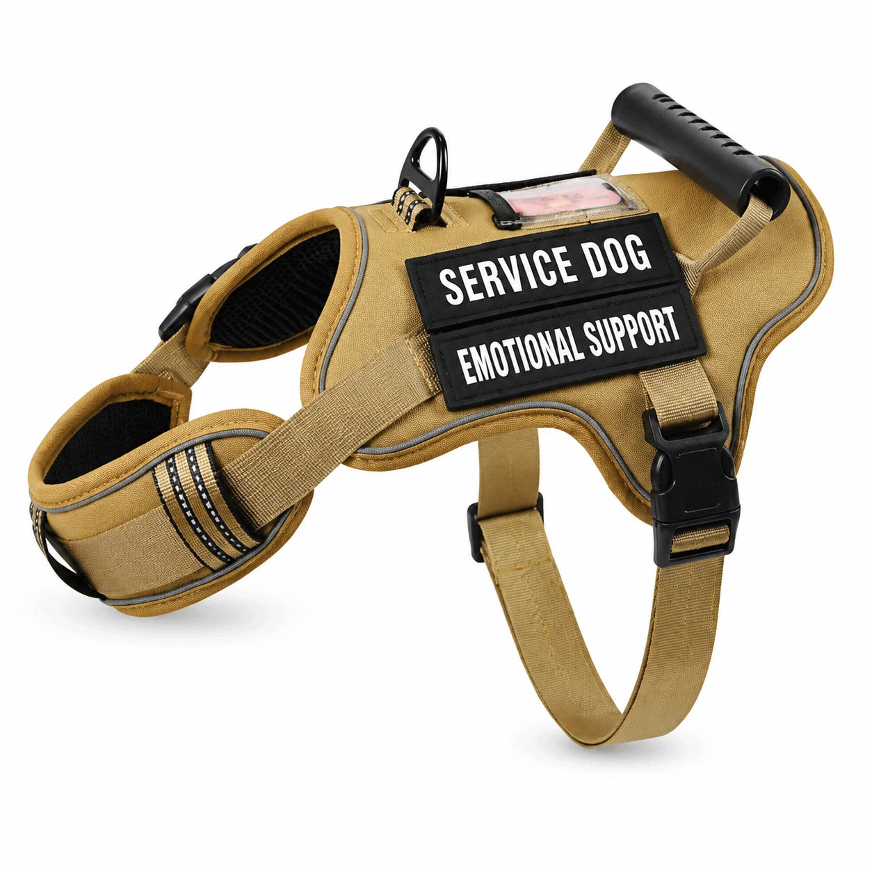 Reflective Tactical Dog Harness with Control Handle