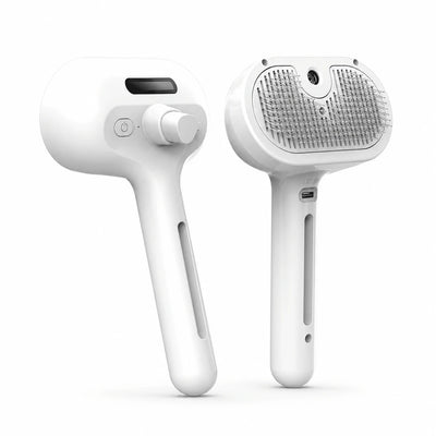 MistGroom™ Misting & Self-Cleaning Pet Brush