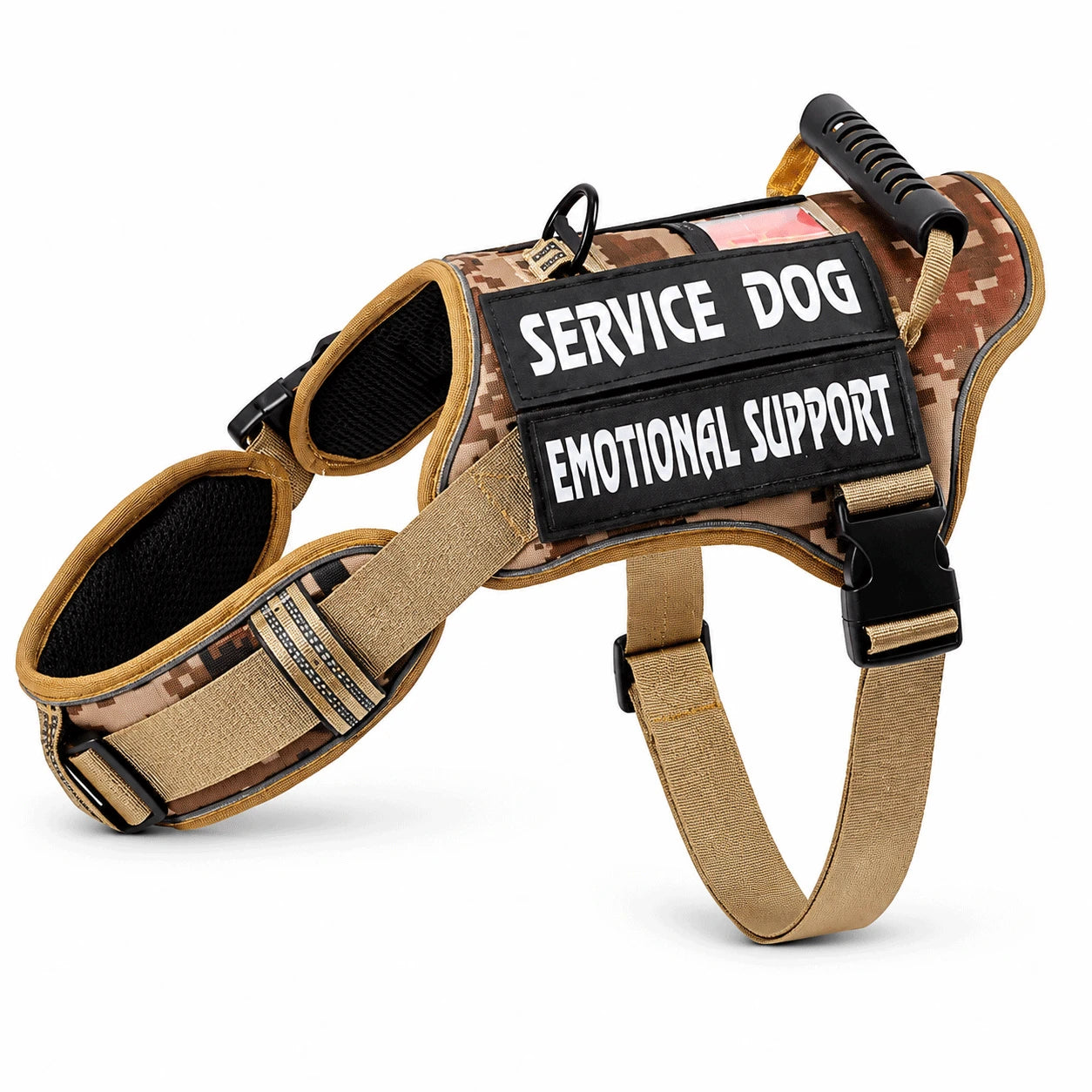 Reflective Tactical Dog Harness with Control Handle