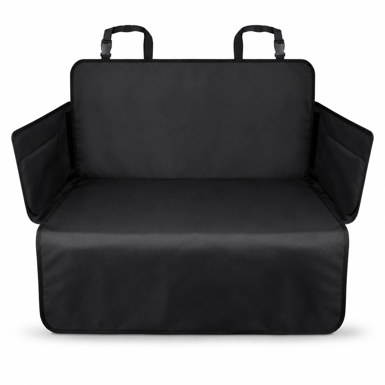 2-in-1 Dog Car Protector for Rear Seat & Trunk
