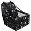 Dog Car Seat with Mesh Sides & Storage Pocket