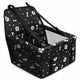 Dog Car Seat with Mesh Sides & Storage Pocket