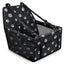 Dog Car Seat with Mesh Sides & Storage Pocket