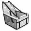 Dog Car Seat with Mesh Sides & Storage Pocket