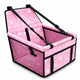 Dog Car Seat with Mesh Sides & Storage Pocket