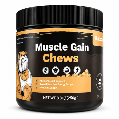 High-Protein Muscle Builder Chews for Dogs