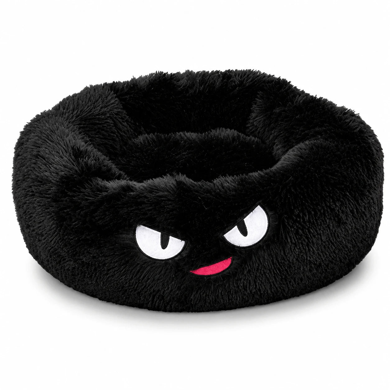 CloudDonut™ – Plush Bolster Bed for Dogs & Cats