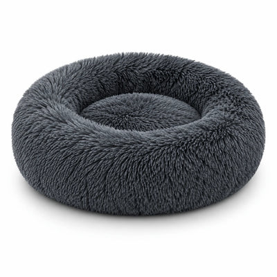 CloudDonut™ – Plush Bolster Bed for Dogs & Cats