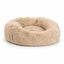 CloudDonut™ – Plush Bolster Bed for Dogs & Cats
