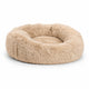 CloudDonut™ – Plush Bolster Bed for Dogs & Cats